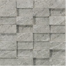 Мозаика 29*29 Quarzite Mosaico 3D Grigio R08W Ragno